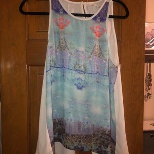 Mustard Seed tank top blouse